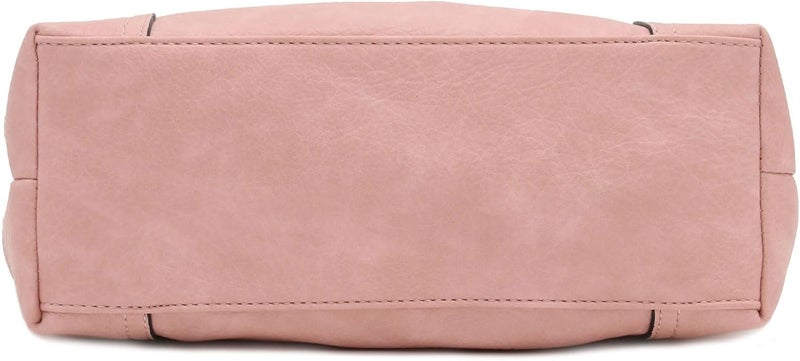 Alyssa Hobo Shoulder Bag with Big Snap Hook Hardware - Image 4